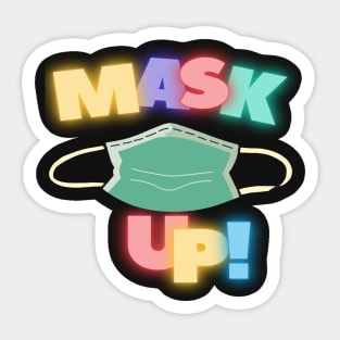 Mask Up! Sticker